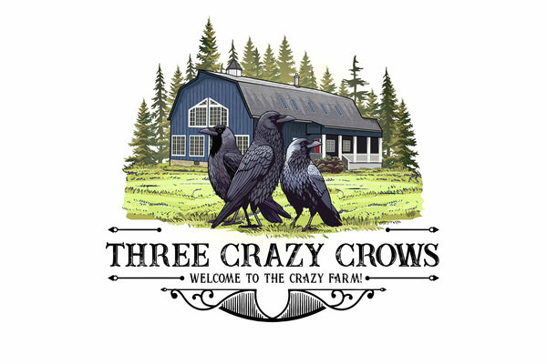 Three Crazy Crows logo