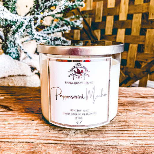 3 Wick Peppermint Mocha