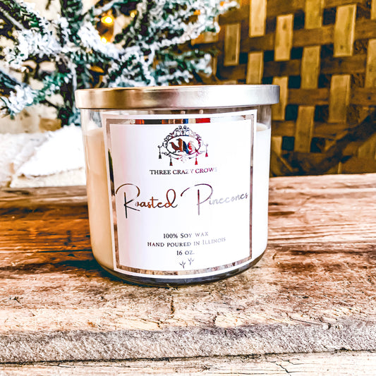 3 Wick Roasted Pinecones