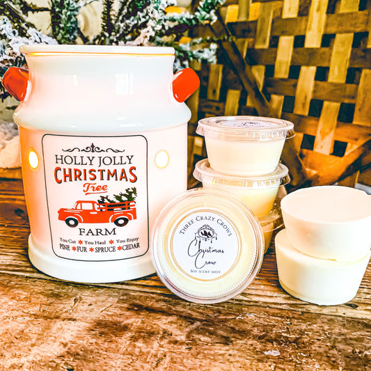 Christmas Crow Scent Shot